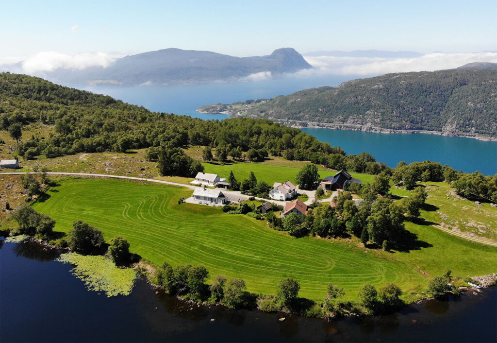 Oversiktbilde av Hagalid gard, Rogaland