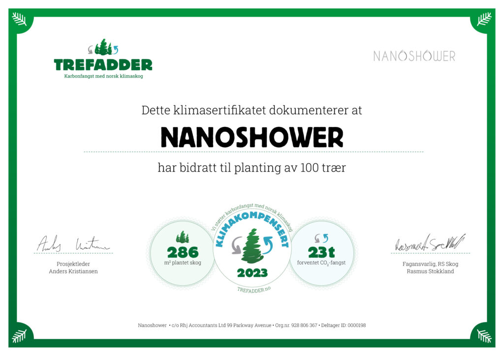 NanoShower_198_Trefadder-Sertifikat-2023_04